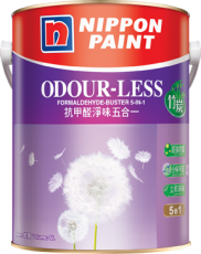 立邦抗甲醛淨味五合一(竹炭配方)內牆乳膠漆