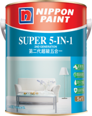 立邦第二代超級五合一內牆乳膠漆